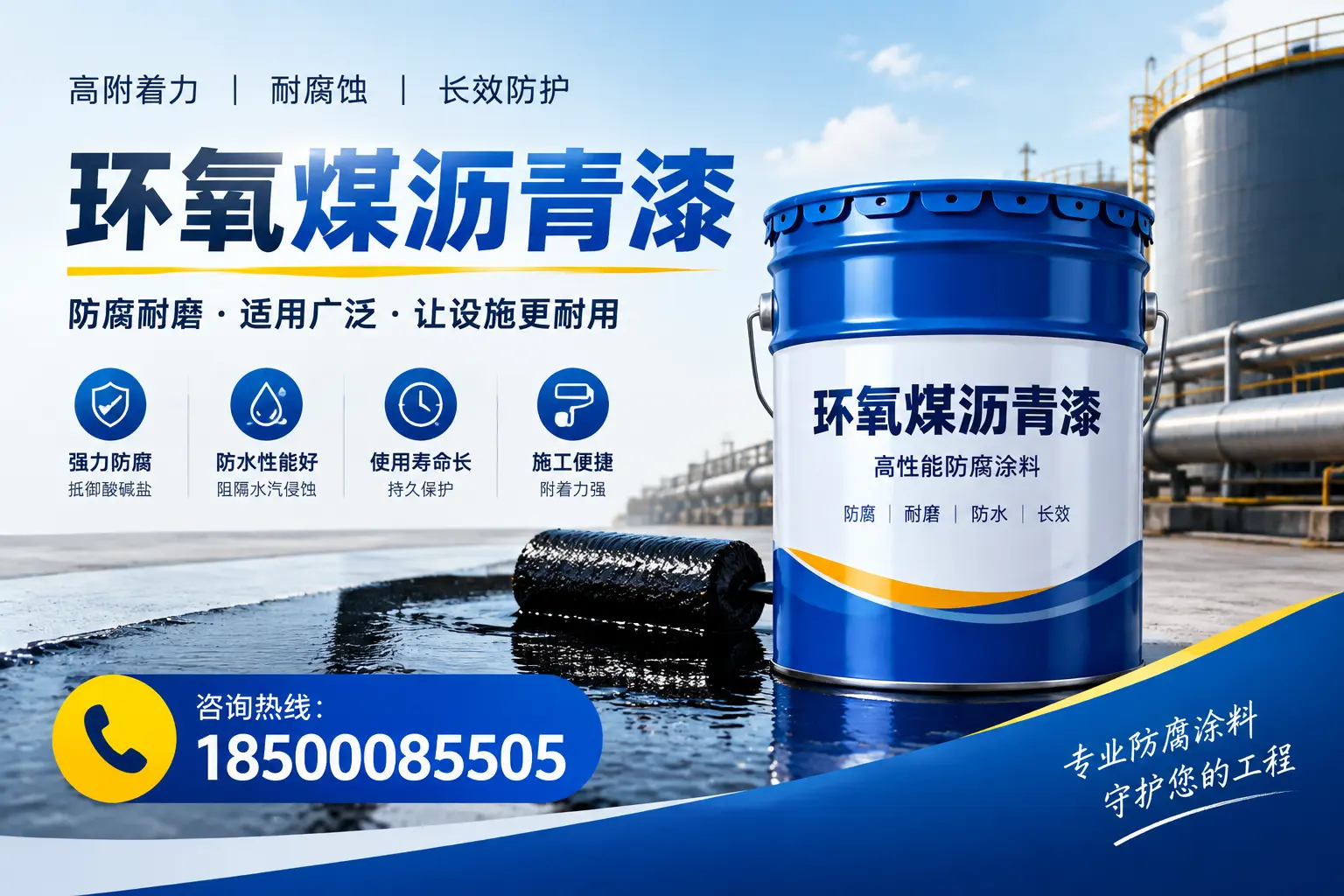 环氧煤沥青漆与其他涂料的对比分析,助力甘孜企业决策